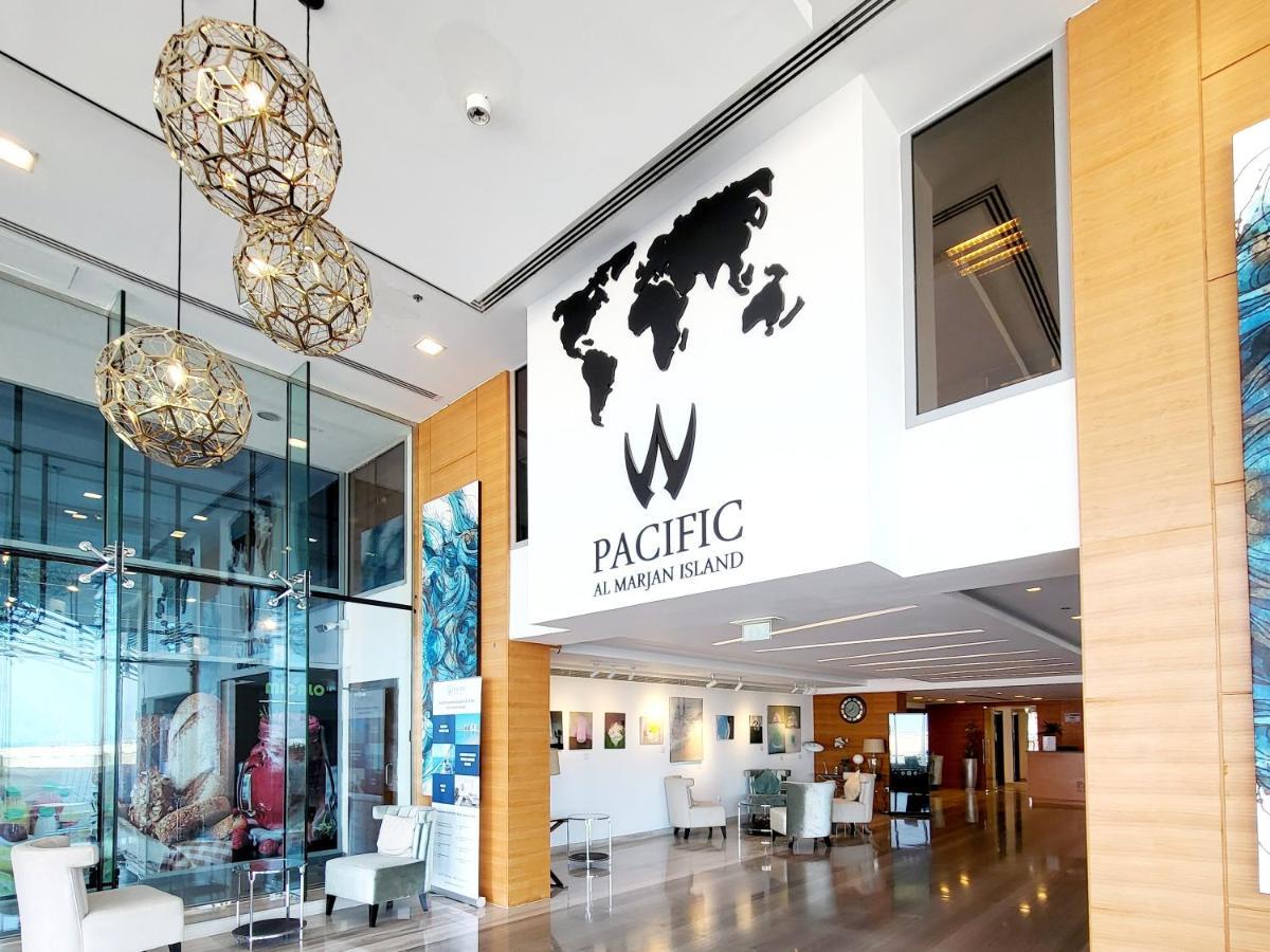 Luxurious Studio Pacific Al Marjan Island - Beachfront Property ラアス・アル・ハイマ エクステリア 写真