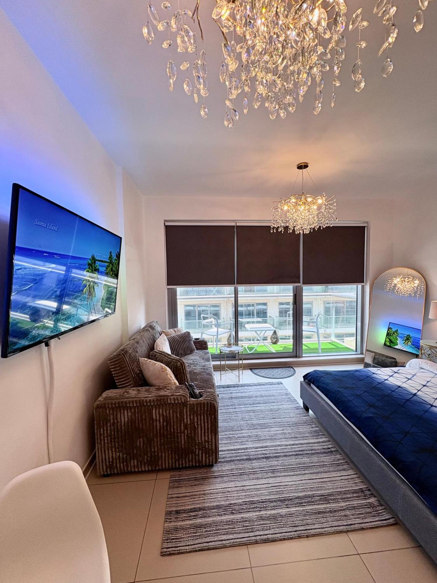 Luxurious Studio Pacific Al Marjan Island - Beachfront Property ラアス・アル・ハイマ エクステリア 写真